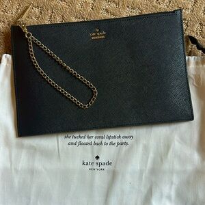 Kate Spade Wristlet with chain